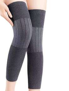Extra Thick & Long Leg Warmers For Elderly, Knee Protection, Winter Thermal Leg Sleeves - Multicolor - View 9