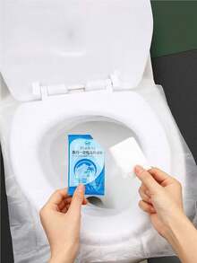 30 pièces/50 pièces de housses de siège de toilette de voyage emballées individuellement, housses de siège de toilette portables imperméables, convenant aux voyages en extérieur