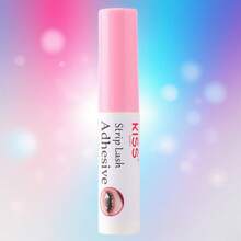 1pcs Kiss Lash Glue, White Shade Dries Clear, Super Strong Hold Won't Budge, Waterproof Design Handles Moisture, Perfect For Daily Use- Festival Gifts, Halloween, Christmas - 白色 - 查看 3
