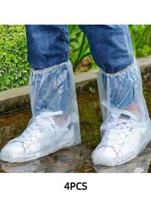 10/6/2pcs Waterproof Rain Shoe Covers, Durable And Suitable For Rainy Days. Waterproof Shoe Covers With Excellent Elasticity, Can Be Paired With Raincoats And Umbrellas. Disposable Waterproof Boot Covers, Durable, Anti-Slip, Suitable For Gardening, Motorcycles, Bicycles And Other Rainy Day Activities. (Thickened Version) Insulation, Galentines, Puppy, Carnival