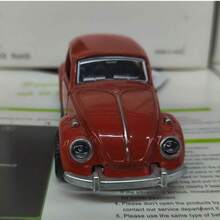 Carrinho Fusca Ferro Fricção Metal Miniatura Brinquedo equipe