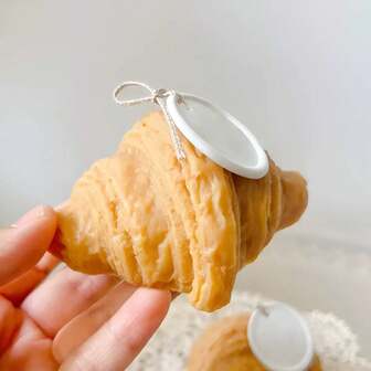 Croissant Shaped Silicone Candle/Soap Mold DIY Squishies Mold Plaster Handmade Soap Silicone Mold
