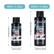 JB-XPCS Cire de réparation des rayures de voiture, pour le polissage et la crème d'élimination des rayures - convient pour une restauration rapide de l'éclat sur tous les véhicules