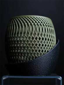 1 件 - Mirage 花盆，现代简约盆栽，花盘，空气循环设计，编织设计，家居装饰花盆带托盘由 H3li0 设计现代简约阳台极具吸引力文艺典雅 - 彩色 - 查看 13