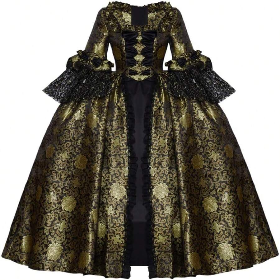 Queen Rococo Ball Gown Gothic Victorian Dress Costume 18th Century ...