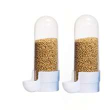 2 piezas Bebedero automático para pájaros, Fuente de agua para pájaros, Comedero y bebedero automático para loros, Adecuado para pájaros domésticos, loros, palomas, periquitos, Fácil instalación, Limpieza conveniente, Duradero, Tamaño: 90ml cada uno - Multicolor - Ver 8