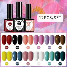 XEIJAYI 指甲油套装，1套12种Y2K美学颜色，UV LED亮泽效果，可卸甲油胶，美甲DIY，圣诞节礼物，送给女性的指甲油 - 彩色 - 查看 7