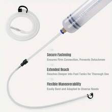 200/500/1500ml Car Oil Extractor, Car Brake Oil Replacement Tool, Fuel Extraction Pump, Suitable For Manual Oil Extractor Of Cars - Oil Exchange Pump With Hose