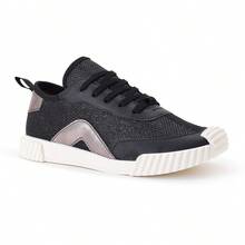 Mirazzi Traditional Super Soft Women's Casual Sneakers New Release - Ónix negro - Ver 6
