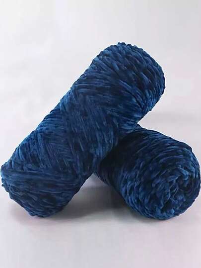 100克（均码）/200克/250克柔软雪尼尔绒毛纱线，针织缝纫DIY材料，可用于围巾/毛衣，100%涤纶绒毛纱线，钩针娃娃配件（不含展示道具）