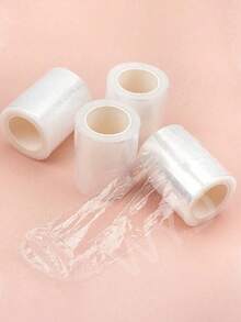 200m Transparent Makeup Film, Suitable For Eyelash Lifting, Eyebrow Shaping, Lips, Eyebrow Tattoo, Plastic Cover, Eyelash Extension Glue Removal, Eyelash Perming - Multicolor - View 6