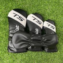 Golf Club Head Covers For Hybrid Driver Fairway Wood Covers Club Protector Durable Dust-Proof - Black - View 2