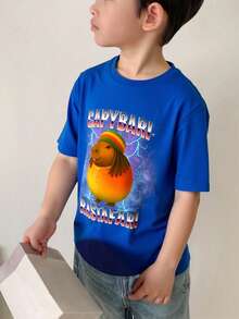 Young Boys T-Shirts - Blue - View 3