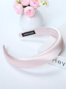 Early Spring Pearl Hair Hoop Advanced Sense New High Cranial Top Wide Edge Color Small Fresh Heart Hair Accessories, Hair Band,