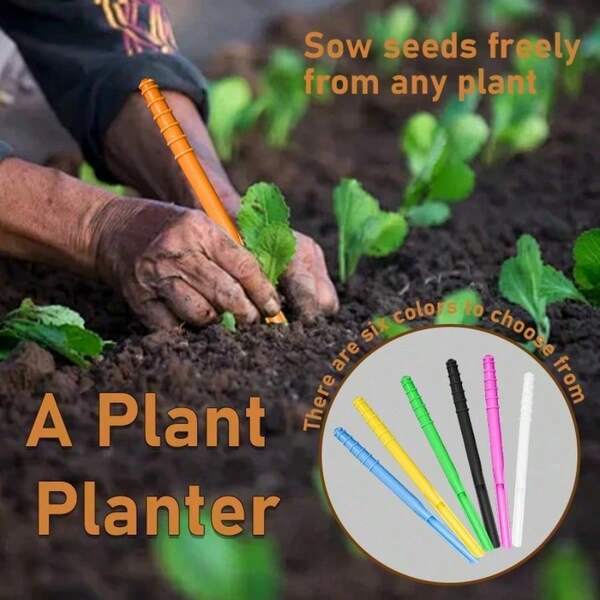 1pc Multi-Colored Horticultural Plant Planting Shovels Mini Patio Potted Plant Funnel Gadget Portable Universal Gardening Plastic Planter For Home Use