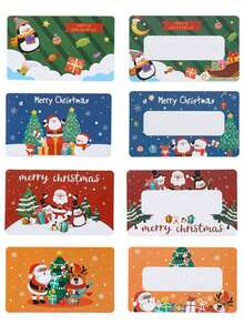 Carte poștală DIY razuibilă, carte de Crăciun cu desene animate, eveniment de Crăciun, carte de razuință scrisă de mână, recompensă pentru elevi, noroc, binecuvântare, decorațiune de festival pentru copii, carte de Crăciun cu desene animate, carte de razuință pentru interacțiunea părinte-copil, carte de felicitare scrisă de mână pentru elevi, cadou norocos pentru grădiniță, carte de loterie