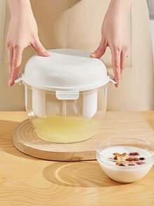 1pc, Yogurt Strainer, Greek Yogurt Maker Strainer With Extra Fine Mesh, Reusable Juice Strainer, Multipurpose Cheese Strainer Strainer, Nut Strainer, Soy Milk Juice, Tea, Coffee, Kitchen Tools, Kitchen Supplies - Multicolor - View 13