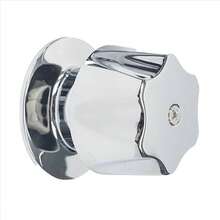 Par de manerales para regadera con chapetones.  Fabricado en metal en acabado cromado dando elegancia a tu regadera. Ideal para agua fria y caliente llave para abrir regadera - Plateado - Ver 2