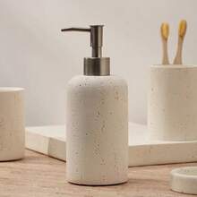 1pc Resin Soap Dispenser, Lotion Bottle Dispenser With Pump, Empty Organizer Hand Soap Dispenser Lotion Soap Dispenser Bottle Refillable Shampoo Container Bathroom Accessory - Multicolor - View 17