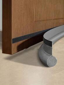 1PC Door Draft Stoppers For Bottom Of Door, Adjustable Self-Adhesive Sound-Proof Door Bottom Seal Strip, Weatherstrip Under Door Draft Stopper Anti-Cold One Side Gap Blocker Foam Weather Strip,Flexible Door Bottom Sealing Strip Under Door Draft Stopper Sealing Strip OundProof Gasket Weatherstrip Draft Guard,Self-Adhesive Anti-Mosquito And Anti-Insect Sound Insulation Gap Stopper