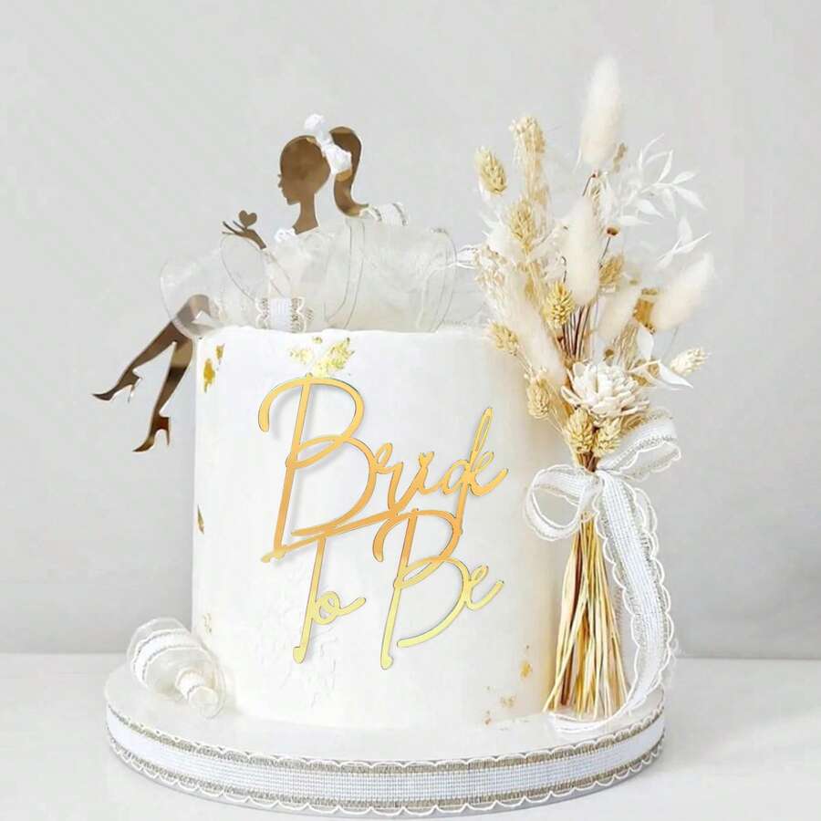 Bộ 2/6/12 chiếc giày cao gót cô dâu bằng acrylic, thích hợp cho trang trí bánh cưới, tiệc cô dâu, tự làm bánh và món tráng miệng. - Nhiều màu - Xem 1