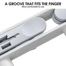 1 szt. Składana suszarka ścienna oszczędzająca miejsce na ubrania, spodnie, ręczniki, balkon, dziedziniec - one-size - Zobacz 4