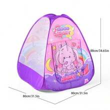 Namiot dziecięcy z motywem kosmosu/dinozaura/słonia, zestaw upominkowy na przyjęcie dla dzieci, domek do zabawy z motywem kreskówkowym, odpowiedni do zabawy w pomieszczeniach i na zewnątrz dla chłopców i dziewczynek, prezent urodzinowy, przenośny, składany namiot piknikowy do pokoju dziecięcego, prezent wielkanocny, domek do zabawy dla dzieci, artykuły na przyjęcie urodzinowe, prezent na Boże Narodzenie i Halloween, namiot dla dzieci, zabawki dla dzieci