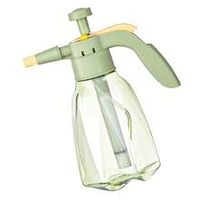 Large Pressure Watering Can, 1.5L Large Capacity Clear Water Bottle, Gardening Sprayer Pressure Pump Watering Can For Plants Flowers Cleaning - 彩色 - 查看 9
