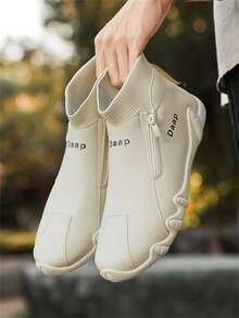 Neue Herren Lässig Sportschuhe, Lederoberfläche mit wasserdichtem Design, flache rutschfeste Sohle, geeignet für verschiedene Anlässe, modischer Lässig Stil