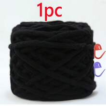 1pc 100g/1pc Chunky Knitting Yarn Set, Single Ply Soft & Skin-Friendly Autumn/Winter Yarn, Suitable For DIY Knitting Scarves, Bags, Slippers, Dolls, Blankets, Cushions - Multicolor - View 22