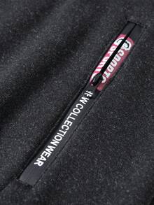 男士连帽夹克，保暖内衬风衣，休闲百搭外套，适合春秋冬季