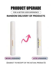 Asiteo 1pc 5ml DIY Eyelash Extension Glue Remover, Suitable For Cluster And Individual Lashes, Soothing And Non-Irritating, Includes Mascara Brush, DIY Eyelash Extension Remover, For Home Use - Clear - View 8