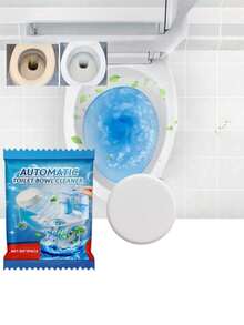 1/12/16片装自动马桶清洁泡腾片，自动马桶除臭除垢泡腾片 - 彩色 - 查看 12