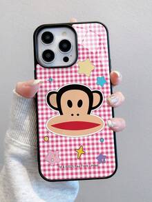 Paul Frank 官方授权二合一亚克力手机壳，全方位防震摄像头保护，适用于 13/14/15/16 Pro Max - 彩色 - 查看 4