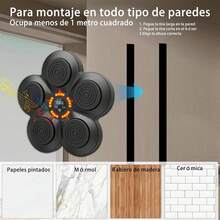 Máquina Musical de Boxeo Bluetooth Smart (con Guantes) para Casa, Interior y Gimnasio, con Contador - 1 - Ver 3