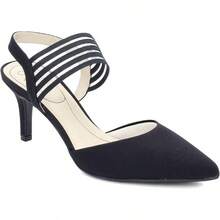 Women's Stylish Sanya Pumps - Fashionable Footwear - Black - View 1