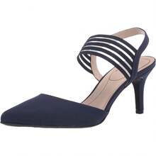 Women's Stylish Sanya Pumps - Fashionable Footwear - Black - View 2