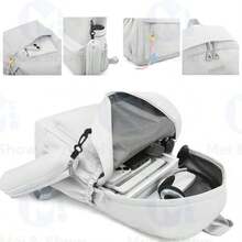 Kit 3 Backpack For Women's School Backpack: Large Capacity Multifunctional Backpack Series-0001 - 藍色 - 查看 2