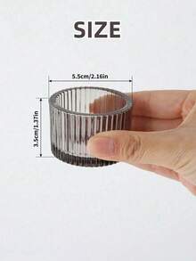 1 قطعة/4 قطع/12 قطعة مجموعة حامل شمعة شفاف، حامل شمعة الأمنيات (الشموع غير مشمولة)، لشمعة الأمنيات البلورية، حامل شمعة دائري مزخرف بالحواف، مناسب لوسط طاولة الزفاف، حفلات المناسبات، ديكور المنزل، هالوين، ديكور الغرفة، هدايا