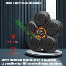 Máquina Musical de Boxeo Bluetooth Smart (con Guantes) para Casa, Interior y Gimnasio, con Contador - 1 - Ver 6