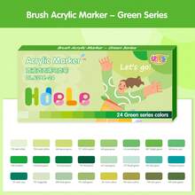 Neu aufgewertete Acrylfarb-Marker, erstmals online erhältlich. Dickere Tinte, gleichmäßigerer Farbfluss, umfassendere Farbauswahl. Geeignet für Handwerksarbeiten und Kunstbedarf, können auf Kunststoff, Glas, Metall, Bambus, Leinwand, Steinen, Keramik und Textilien verwendet werden für Basteleien, auch für professionelle künstlerische Malerei geeignet. Ein ideales Geschenk für Freunde und Familie. - Verschiedenfarbig - Übersicht 17