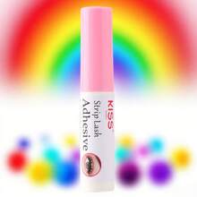 1pcs Kiss Lash Glue, White Shade Dries Clear, Super Strong Hold Won't Budge, Waterproof Design Handles Moisture, Perfect For Daily Use- Festival Gifts, Halloween, Christmas - 白色 - 查看 5