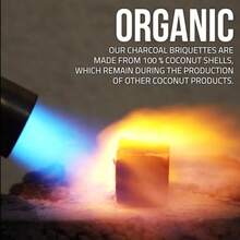 Tom Coco 72  Charcoal Cubes 25 Mm Coals Coconut Charcoal For Grilling And Relaxation 1