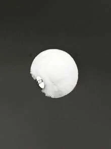 兔尾巴装扮道具兔妈妈可爱角色扮演道具派对服装配饰毛绒球别针，节日礼物万圣节服装