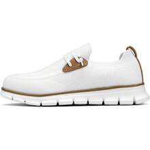 Mens Casual Loafers Shoes Slip On Fashion Walking Dress Sneakers Business Oxfords Work Lightweight Soft Sole Zapatos-20256688 - 深藍色 - 查看 2