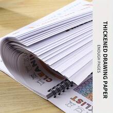 36-Page ADHD Cleaning Planner - Customizable Home Organizer With Cleaning Schedule Template And To-Do List - Adult Undated Cleaning Planner For Home, Kitchen, Bathroom, And Office - Durable Paper Cover Design, Fun Illustrations, And Colorful Spiral Binding