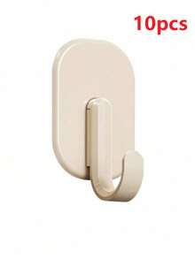 1/8/10个家用便捷黑色超强磁性挂钩，无需打孔，节省空间，功能多样，防锈，时尚壁挂式 - 非常适合露营、烧烤、厨房、冰箱和车库墙壁，个性化装饰，家居饰品，家居装饰。 - 彩色 - 查看 19