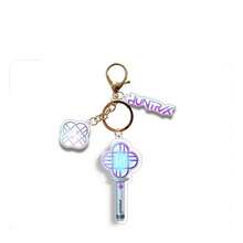 1 قطعة سلسلة مفاتيح تميمة بنمط عصا الإضاءة الأنمي كي بوب، هدية ل- Saiaboy و Zoey و Rumi و Baby و Abby من الأكريليك