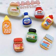 8 件装，冰箱贴，可爱卡通食物冰箱贴，可爱装饰磁铁，办公室磁铁，个性化冰箱贴，适用于厨房办公室白板储物柜和洗碗机，厨房装饰，家居装饰，礼物 - 彩色 - 查看 4