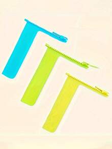 Söta 3D-bokmärken, gjorda av hållbar plast, perfekta för att lysa upp din lästid